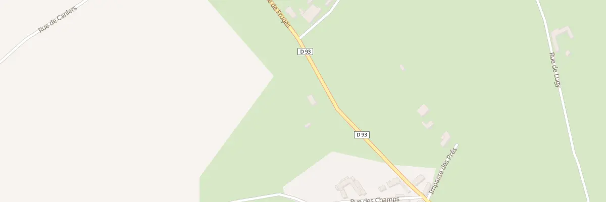 Plan du 57 Rue de Fruges à Verchin