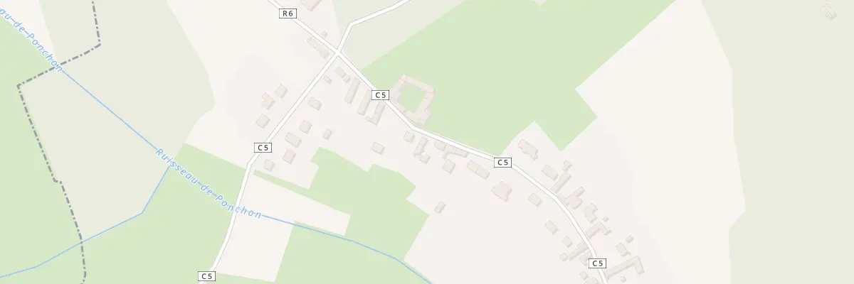 Plan du 1071 Rue de Pierrepont à Ponchon