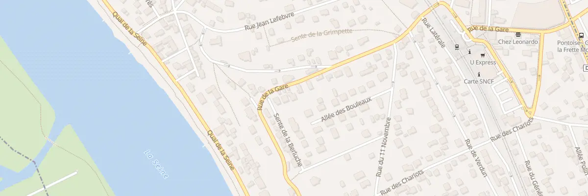 Plan du 24B Rue de la Gare à La Frette-sur-Seine