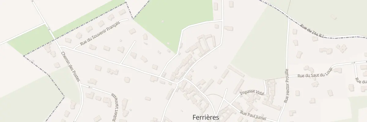 Plan du 5 Rue des Frères Thibaut à Ferrières