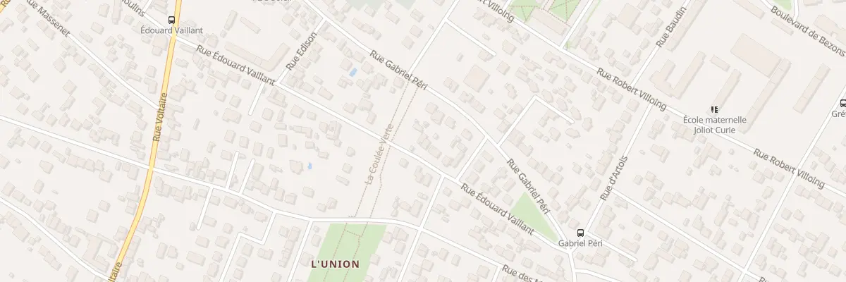 Plan du 31B Rue Edouard Vaillant à Sartrouville