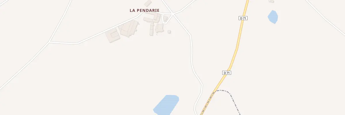 Plan du 5423A La Pendarie à La Salvetat-Peyralès