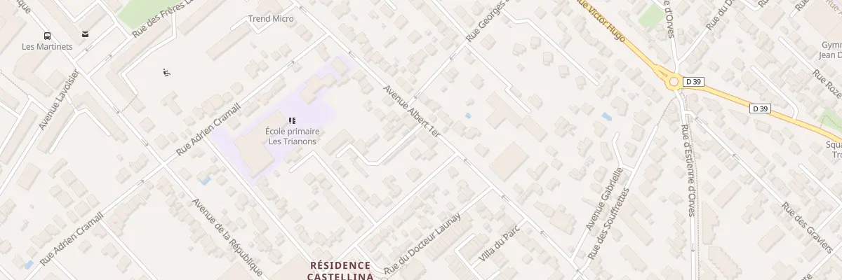 Plan du 45 Av Albert 1er à Rueil-Malmaison