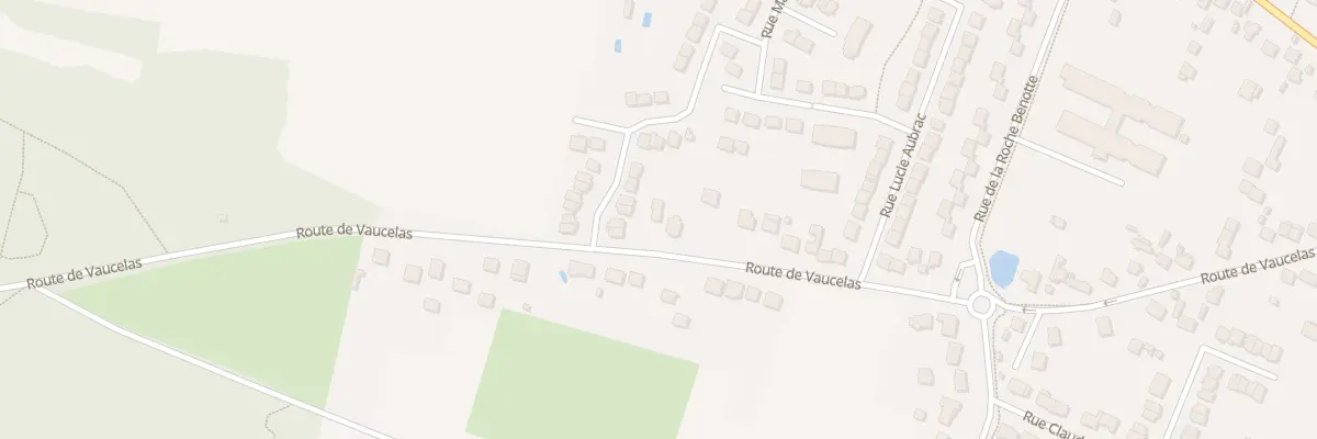 Plan du 58 Rte de Vaucelas à Étréchy