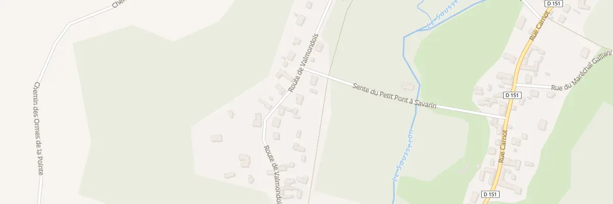 Plan du 39B Rte de Valmondois à Nesles-la-Vallée