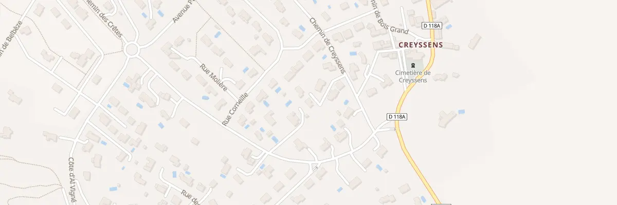Plan du 3 Che de Creyssens à Puygouzon