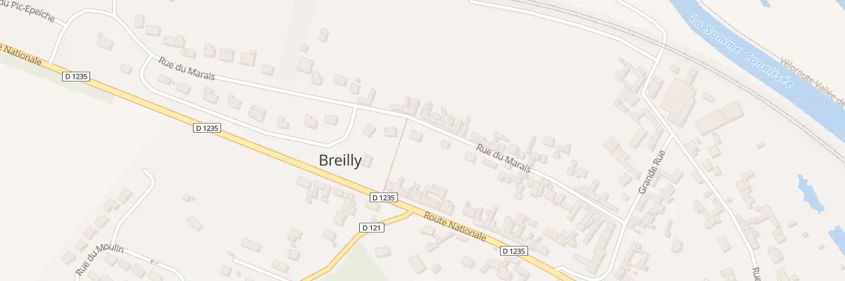Plan du 29 Rue du Marais à Breilly