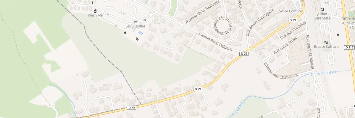 Plan du 18 Imp du Pla à Quillan
