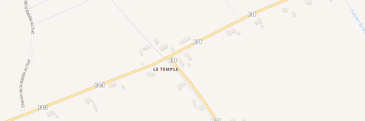 Plan du 17 Rte de Saint Nicolas à Bourbourg