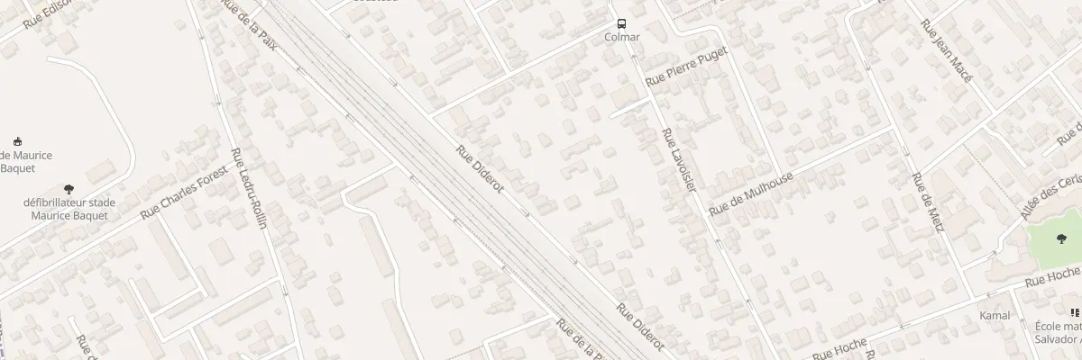 Plan du 50B Rue Diderot à Houilles