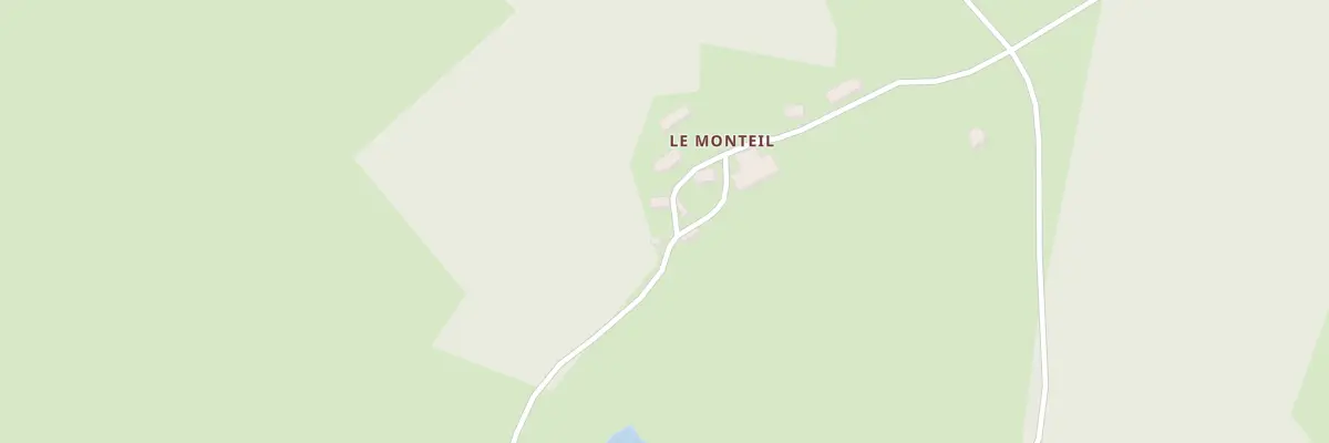 Plan du 4 Le Monteil à Sornac