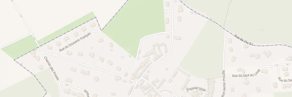 Plan du 13 Rue des Frères Thibaut à Ferrières