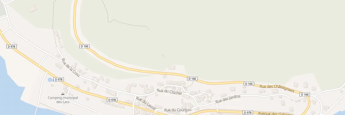Plan du 1 Rue des Châtaigniers à Soursac