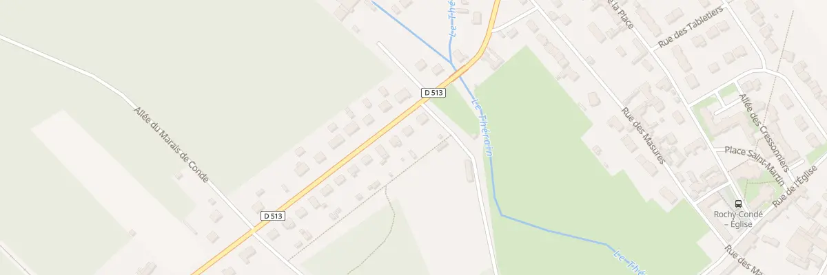 Plan du 5 Rue de la Gare à Rochy-Condé