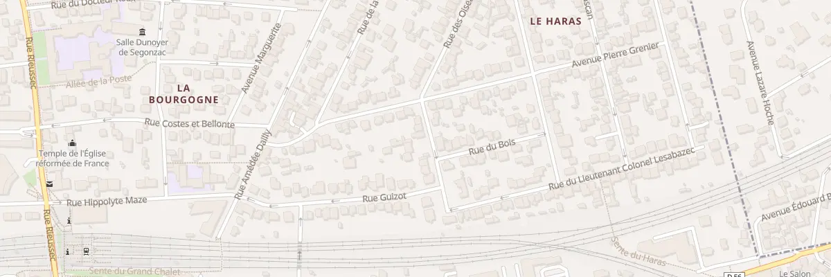 Plan du 52 Rue des Oiseaux à Viroflay