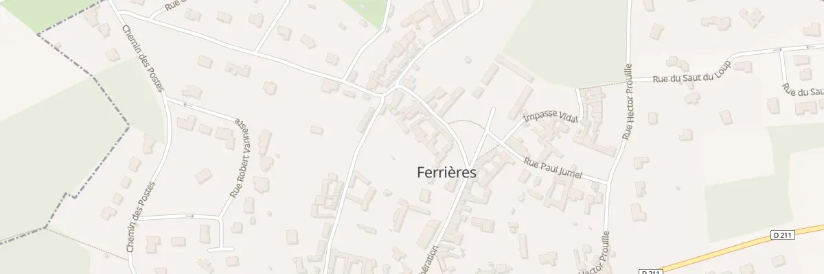 Plan du 3 Rue Lecaillet à Ferrières