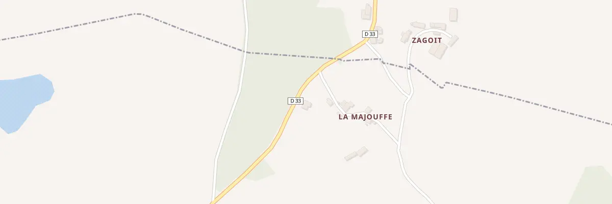 Plan du 4 Rte des Bruyeres à Quézac