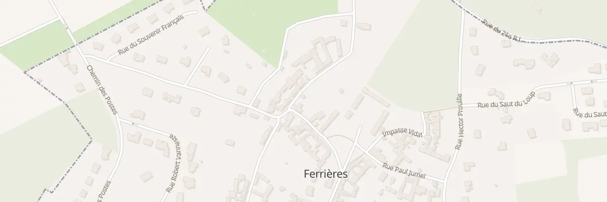 Plan du 6 Rue Lecaillet à Ferrières