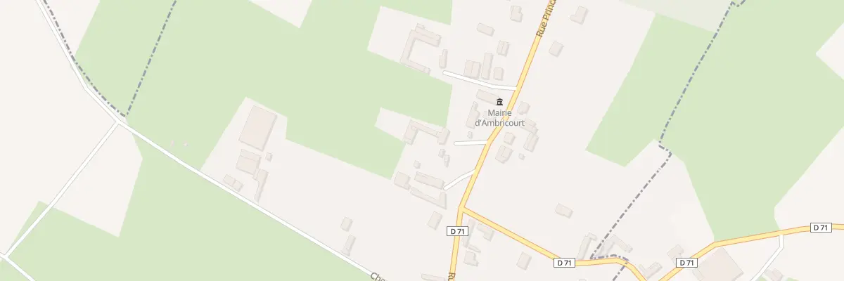 Plan du 4 Pl Place de la Liberte à Ambricourt