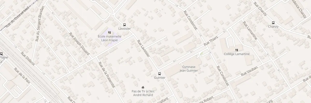 Plan du 100 Rue Lavoisier à Houilles