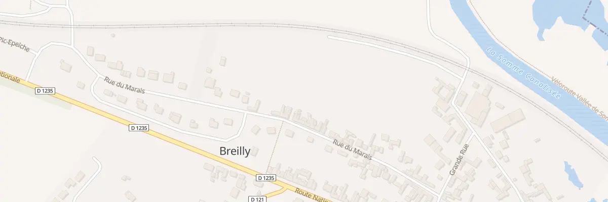 Plan du 36 Rue du Marais à Breilly