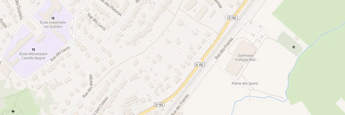 Plan du 25 Rte d’Arpajon à Breuillet
