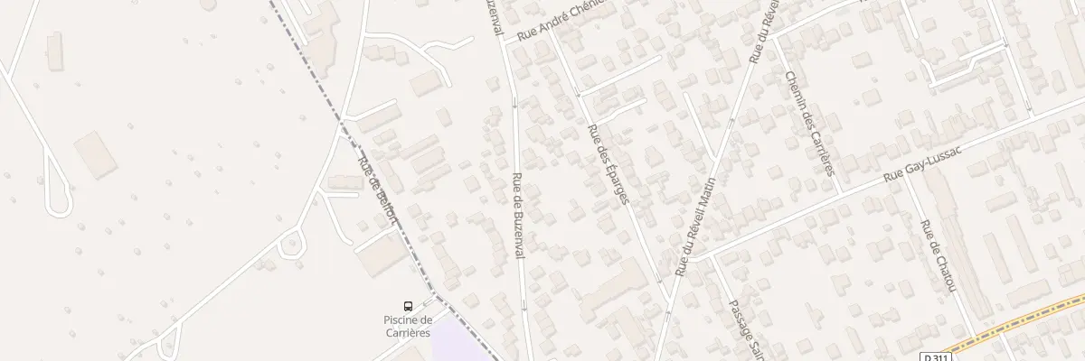 Plan du 42B Rue de Buzenval à Houilles