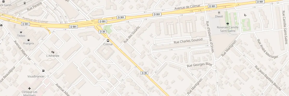 Plan du 15 Rue Charles Gounod à Rueil-Malmaison