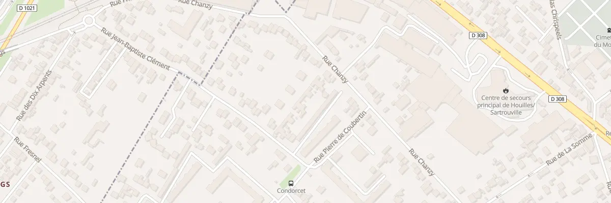 Plan du 127B Rue Chanzy à Houilles
