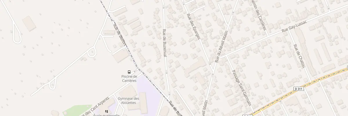 Plan du 28 Rue de Buzenval à Houilles