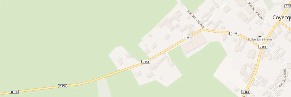 Plan du 12 Rue de Fauquembergues à Coyecques