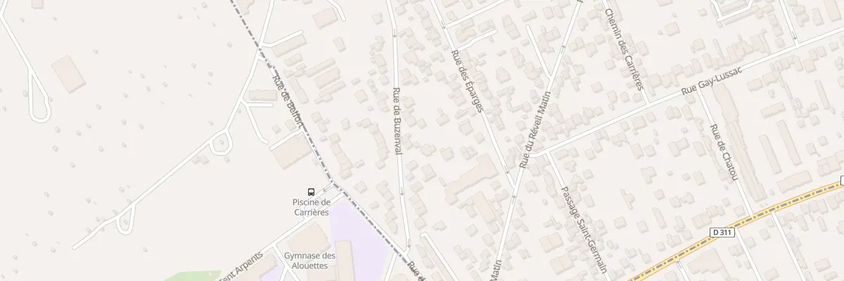 Plan du 32 Rue de Buzenval à Houilles