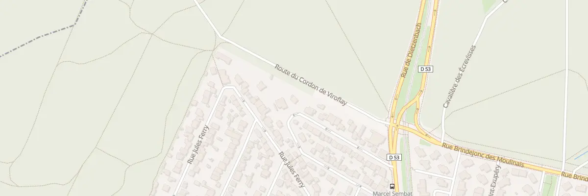 Plan du 34 Rue Corneille à Vélizy-Villacoublay