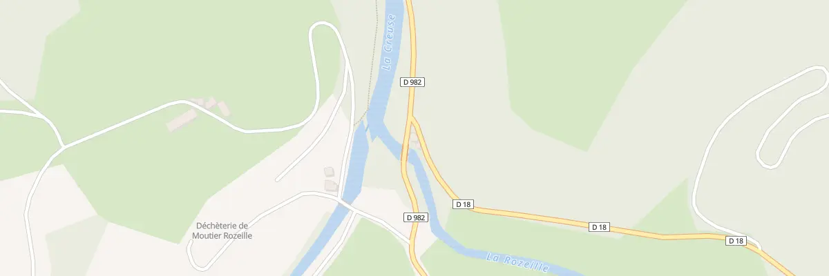 Plan du 4 Confolens à Moutier-Rozeille