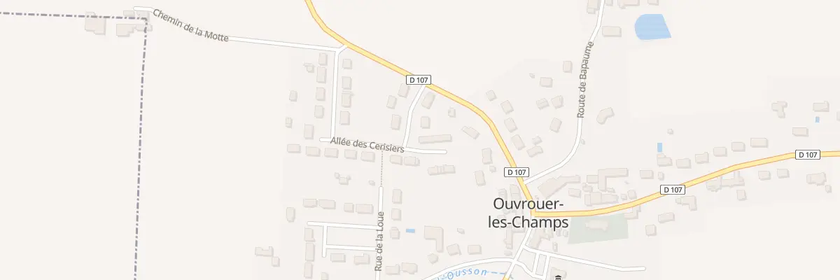 Plan du 1 Pl des Jardins à Ouvrouer-les-Champs