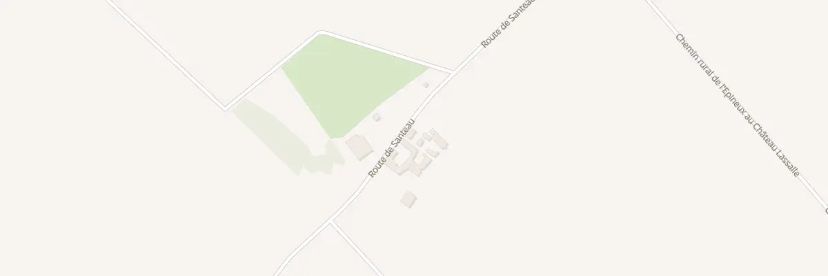 Plan du 37 Rte de Santeau à Mareau-aux-Bois