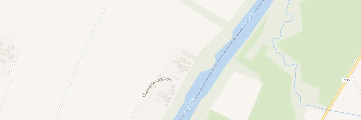 Plan du 6113 Langlade à Saïx
