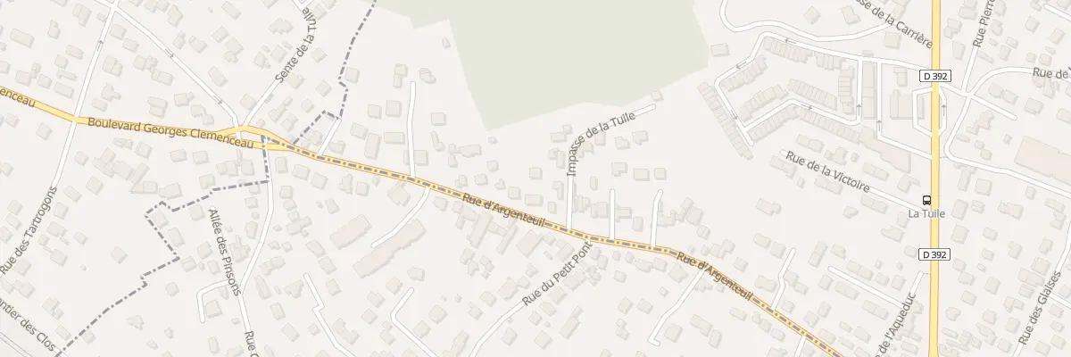 Plan du 1130 Rue d’Argenteuil à Montigny-lès-Cormeilles