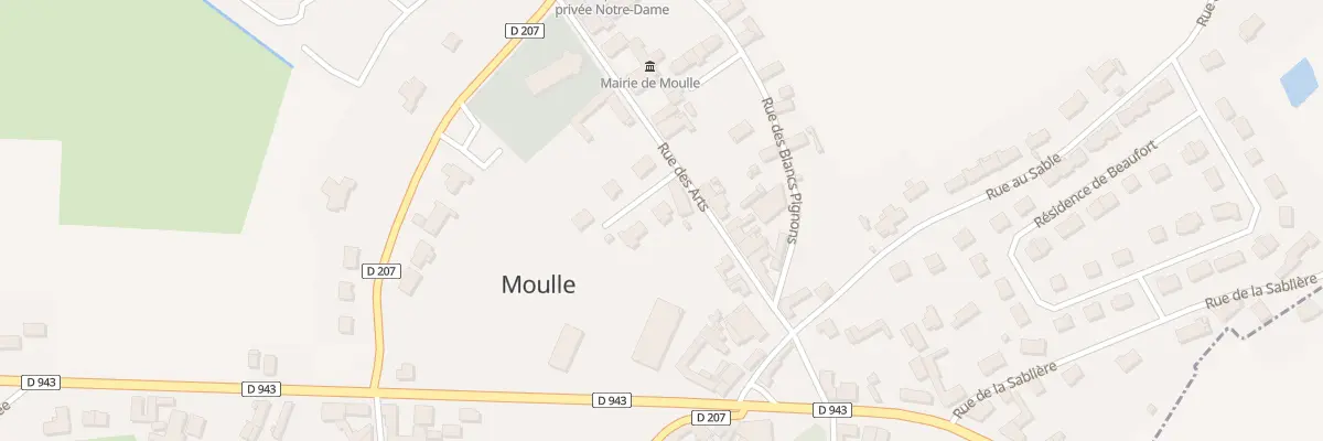 Plan du 1 Rue du 8 Mai 1945 à Moulle