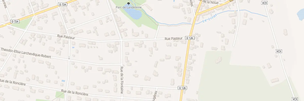 Plan du 7 Rue Pasteur à Souesmes
