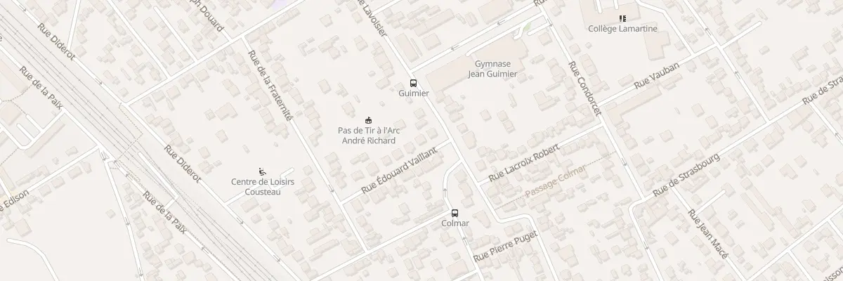 Plan du 4 Rue Edouard Vaillant à Houilles