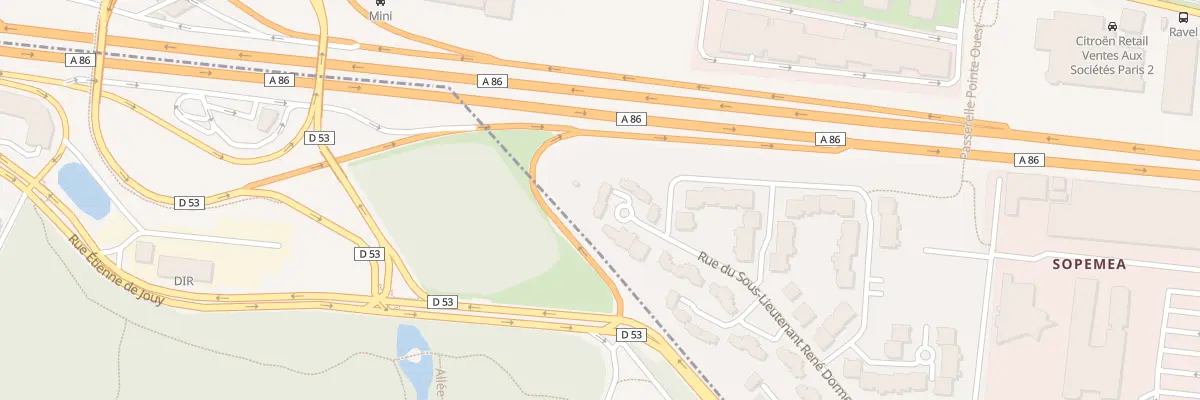 Plan du 1 Rue Capitaine Charles Renard à Vélizy-Villacoublay