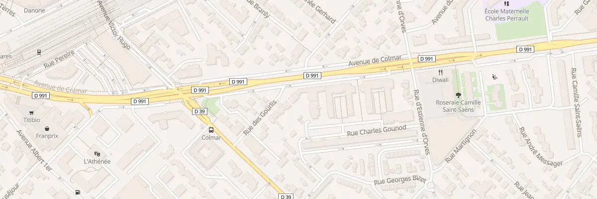 Plan du 22 Rue des Gourlis à Rueil-Malmaison