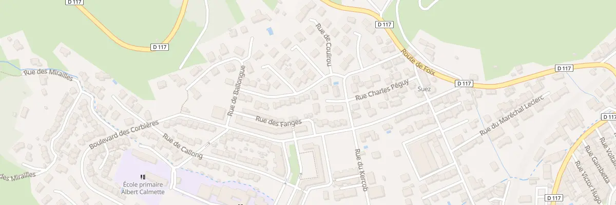 Plan du 13 Rue Henri Dunant à Quillan