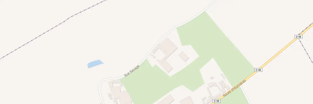 Plan du 304 Rue Ravage à Noyelles-lès-Humières
