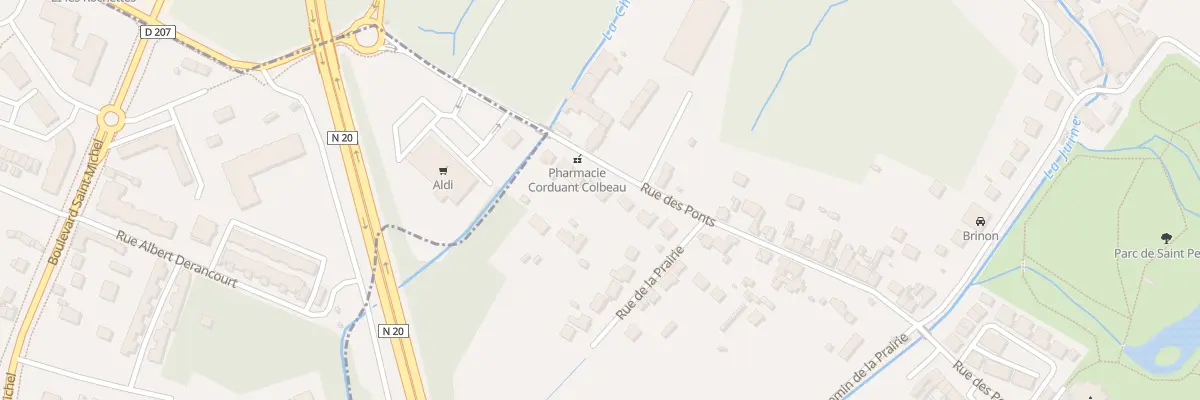 Plan du 37 Rue des Ponts à Morigny-Champigny