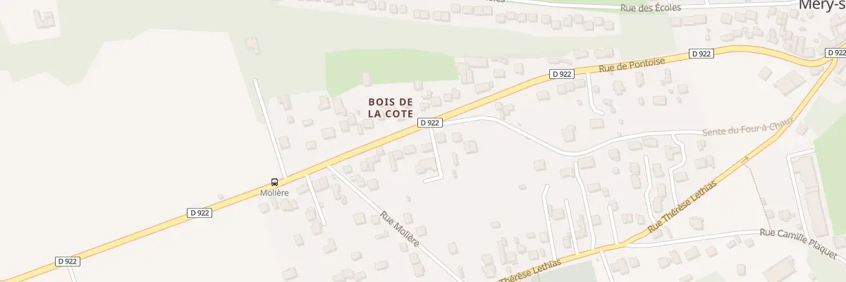 Plan du 59 Rue de Pontoise à Méry-sur-Oise