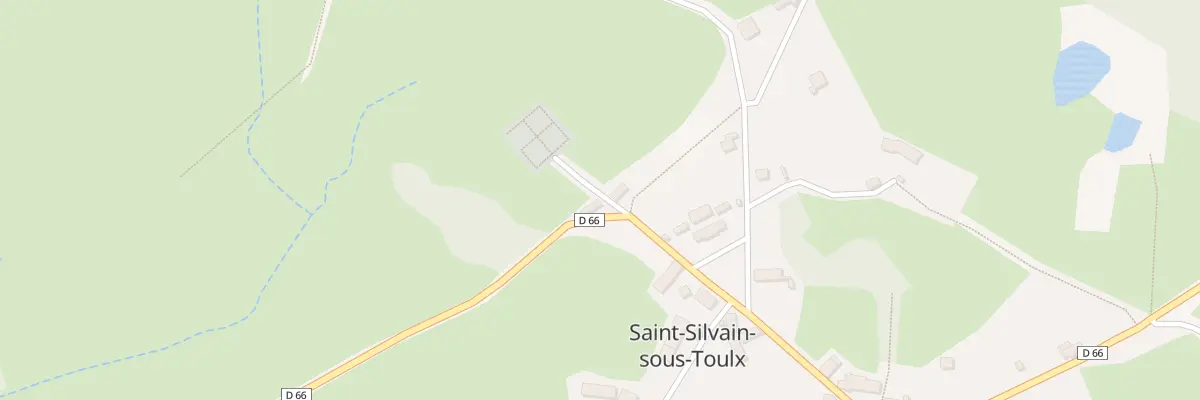Plan du 5001 Le Bourg à Saint-Silvain-sous-Toulx