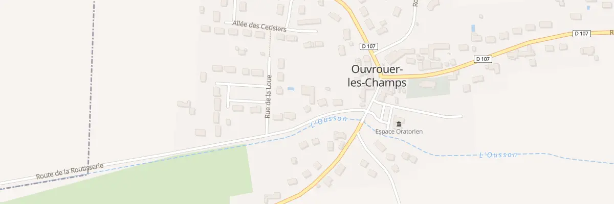 Plan du 10 Rte de la Routisserie à Ouvrouer-les-Champs