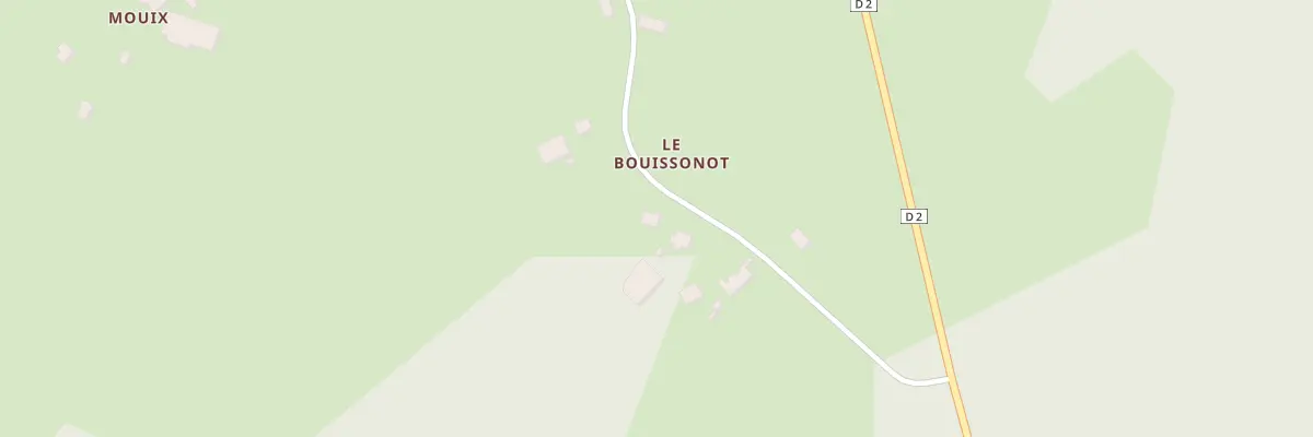 Plan du 6009 Le Bouissonot à Cros-de-Montvert